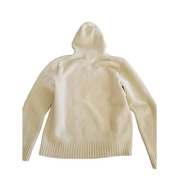 Polo Ralph Lauren wool blend knit Ski Bear Hoodie Boys Large - Picture 3 of 9